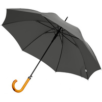 P13565.11 - Зонт-трость LockWood, серый