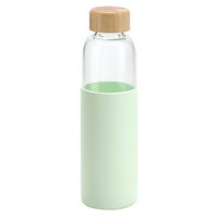 P12675.90 - Бутылка для воды Dakar, прозрачная с зеленым