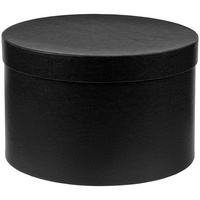P13382.30 - Коробка круглая Hatte, черная