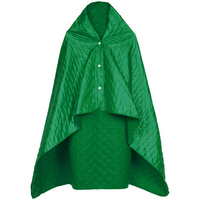 P14251.90 - Плед-пончо для пикника SnapCoat, зеленый