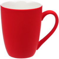 Кружка Good Morning с покрытием софт-тач, ярко-красная (P14653.55)
