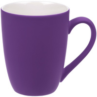 Кружка Good Morning с покрытием софт-тач, фиолетовая (P14653.57)