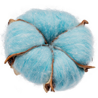 Цветок хлопка Cotton, голубой (P15075.44)
