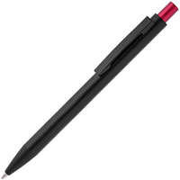 Ручка шариковая Chromatic, черная с красным (P15111.50)