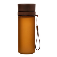 Бутылка для воды Simple, коричневая (P15155.59)