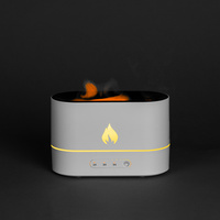Увлажнитель-ароматизатор с имитацией пламени Fuego, белый (P16197.60)