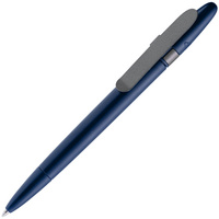 P16199.41 - Ручка шариковая Prodir DS5 TSM Metal Clip, синяя с серым