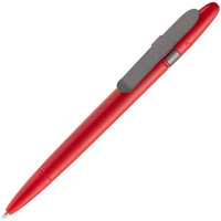 P16199.51 - Ручка шариковая Prodir DS5 TSM Metal Clip, красная с серым
