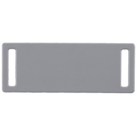 Шильдик металлический Kova, серый (P16509.11)