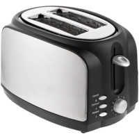 Электрический тостер Postre, серебристо-черный (P17328.13)