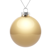 Елочный шар Finery Gloss, 10 см, глянцевый золотистый (P17664.00)