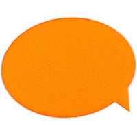 Наклейка тканевая Lunga Bubble, M, оранжевый неон (P17902.22)