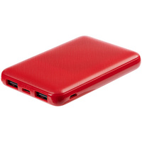 P23992.50 - Внешний аккумулятор Uniscend Full Feel Type-C 5000 мАч, красный