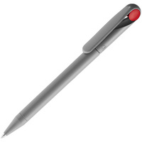 P3425.15 - Ручка шариковая Prodir DS1 TMM Dot, серая с красным