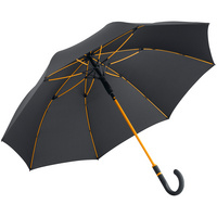 Зонт-трость с цветными спицами Color Style, оранжевый (P64716.20)