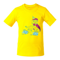Футболка детская Roller Skates, желтая (P70990.80)