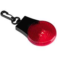Светоотражатель с подсветкой Watch Out, красный (P12017.50)