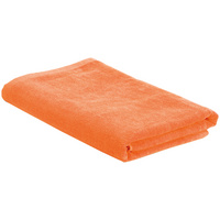 Пляжное полотенце в сумке SoaKing, оранжевое (P74142.20)