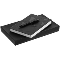 Набор Gems: ежедневник и ручка, черный (P7488.30)