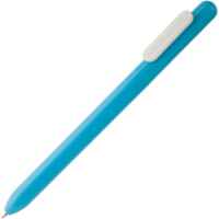 P7522.44 - Ручка шариковая Swiper, голубая с белым