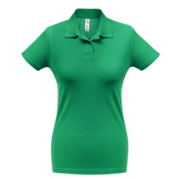 PPWI11520 - Рубашка поло женская ID.001 зеленая