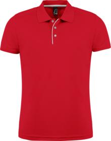 Рубашка поло мужская Performer Men 180 красная (P01180145)