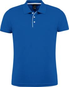 Рубашка поло мужская Performer Men 180 ярко-синяя (P01180241)