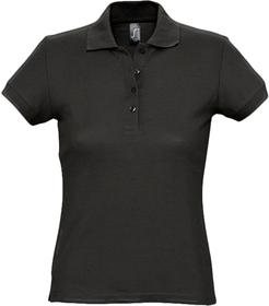 Рубашка поло женская Passion 170, черная (P4798.30)