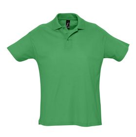 Рубашка поло мужская Summer 170, ярко-зеленая (P1379.92)