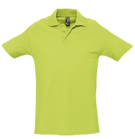 Рубашка поло мужская Spring 210, зеленое яблоко (P1898.94)
