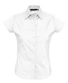 Рубашка женская с коротким рукавом Excess, белая (P2511.60)