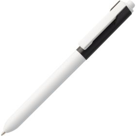 Ручка шариковая Hint Special, белая с черным (P3318.63)