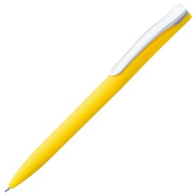 Ручка шариковая Pin Soft Touch, желтая (P3322.80)
