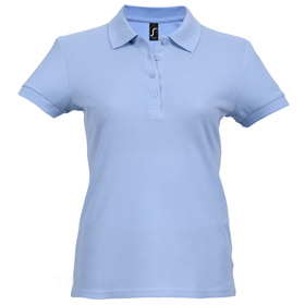 Рубашка поло женская Passion 170, голубая (P4798.14)