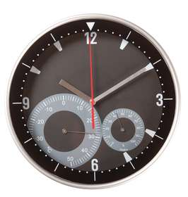 Часы настенные Rule с термометром и гигрометром (P5028)