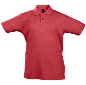 Рубашка поло детская Summer II Kids 170, красная (P5565.50)