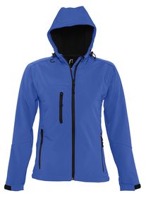 P5570.44 - Куртка женская с капюшоном Replay Women, ярко-синяя