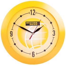 Часы настенные Vivid Large, желтые (P5590.80)