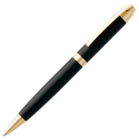 Ручка шариковая Razzo Gold, черная (P5727.30)
