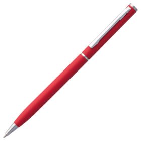Ручка шариковая Hotel Chrome, ver.2, матовая красная (P7078.50)