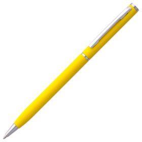 Ручка шариковая Hotel Chrome, ver.2, матовая желтая (P7078.80)