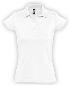 Рубашка поло женская Prescott Women 170, белая (P6087.60)
