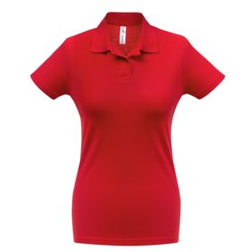Рубашка поло женская ID.001 красная (PPWI11004)