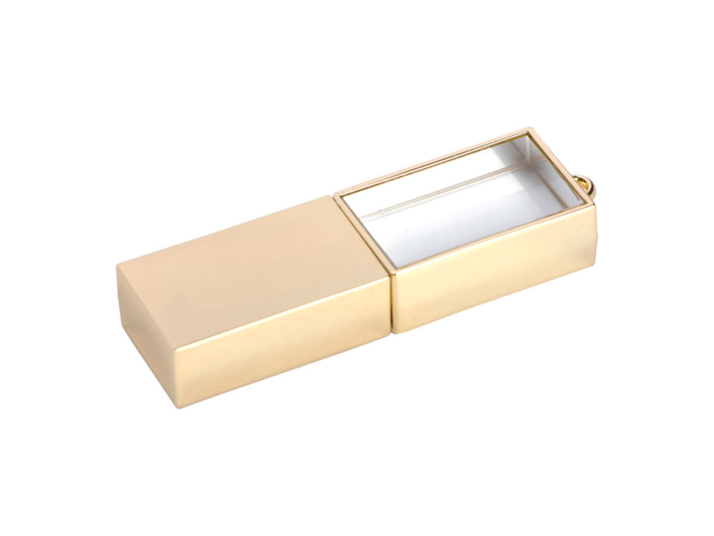 Артикул: K3032.05.2 — USB 2.0- флешка на 2 Гб кристалл в металле