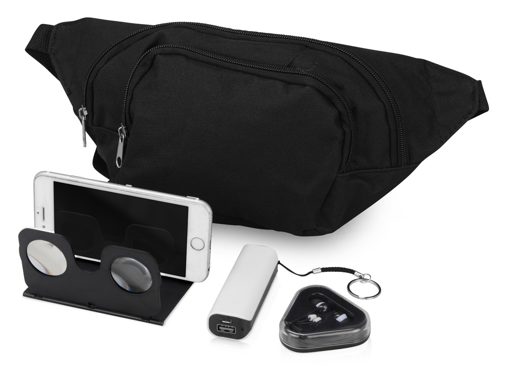 Артикул: K700358 — Подарочный набор Virtuality с 3D очками, наушниками, зарядным устройством и сумкой