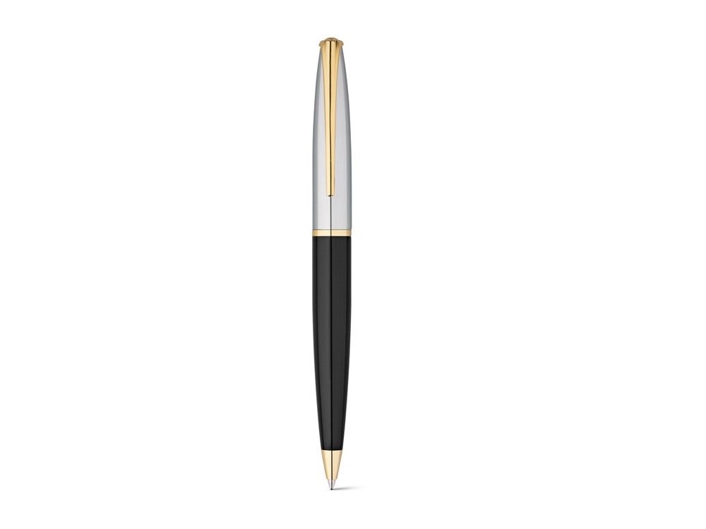 Артикул: K91489-117 — Шариковая ручка из металла с элементами из золота «LOUVRE»
