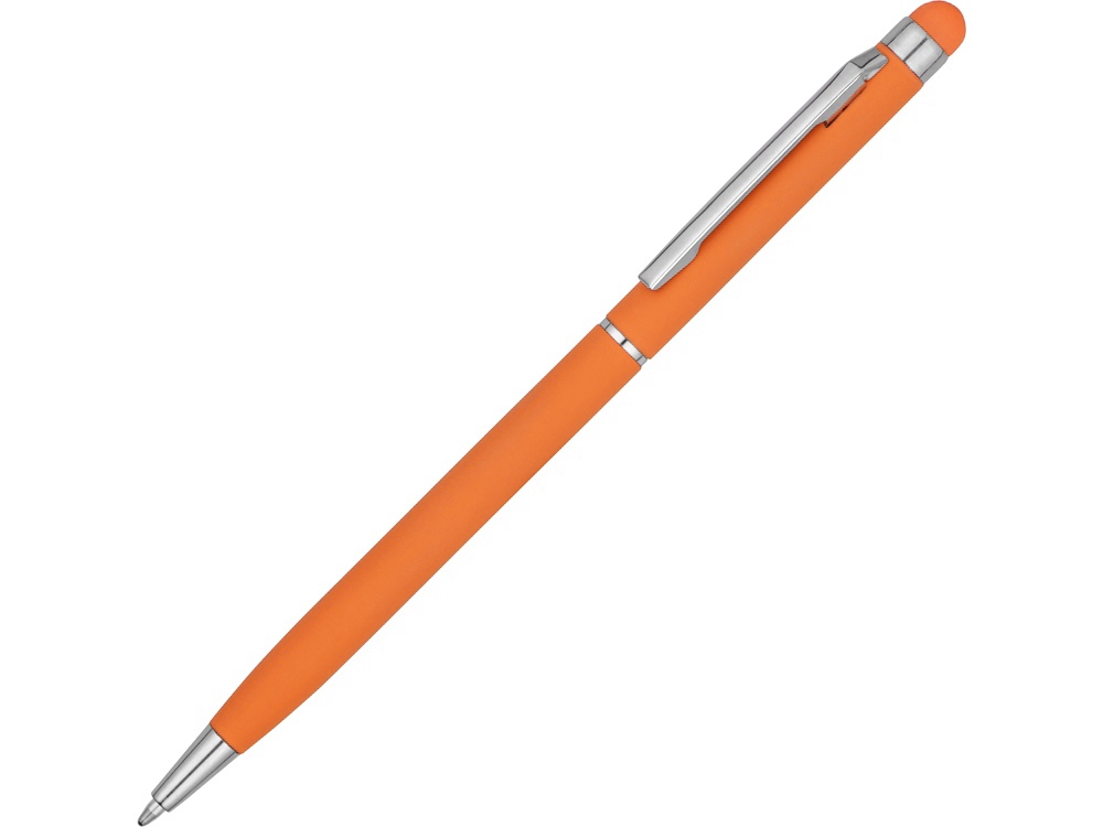 Артикул: K18570.13 — Ручка-стилус металлическая шариковая «Jucy Soft» soft-touch