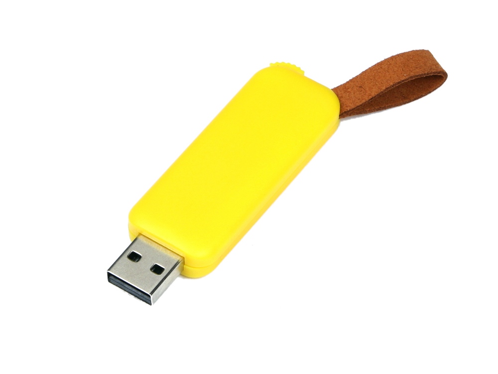 Артикул: K6644.64.04 — USB 3.0- флешка промо на 64 Гб прямоугольной формы, выдвижной механизм