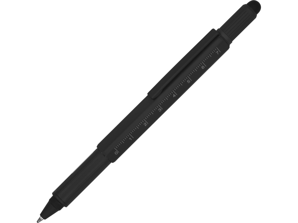 Артикул: K71310.07 — Ручка-стилус металлическая шариковая «Tool» с уровнем и отверткой