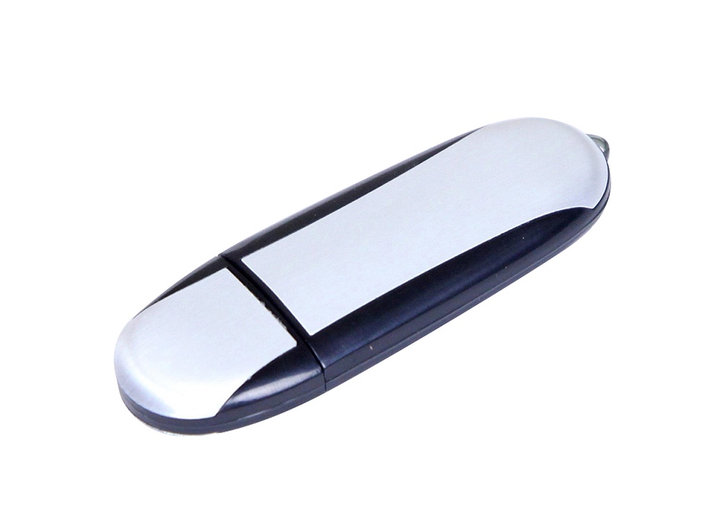 Артикул: K6017.64.07 — USB 2.0- флешка промо на 64 Гб овальной формы